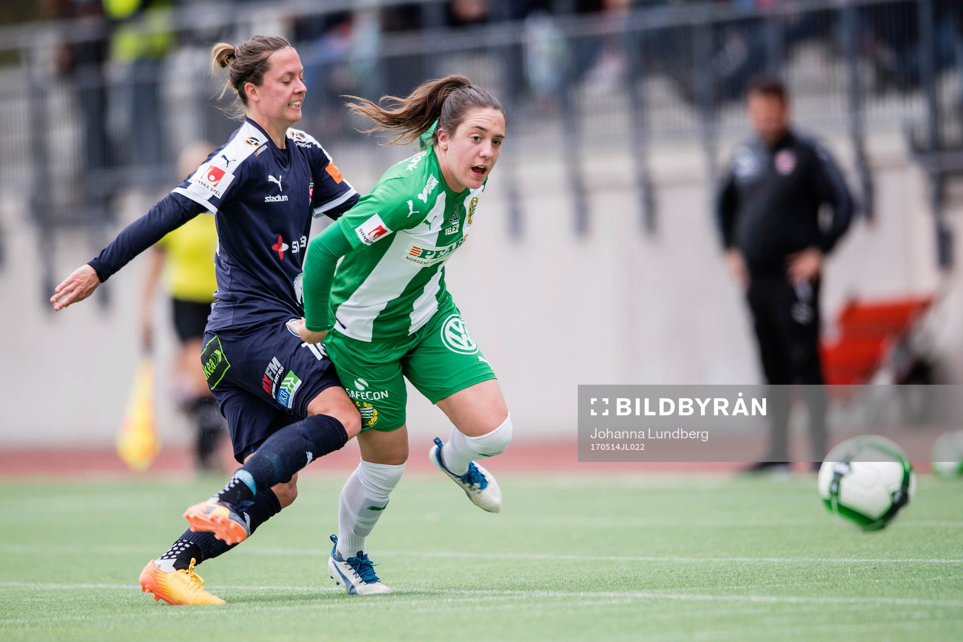 Rosengårds Lina Nilsson och Hammarbys Alma Nygren