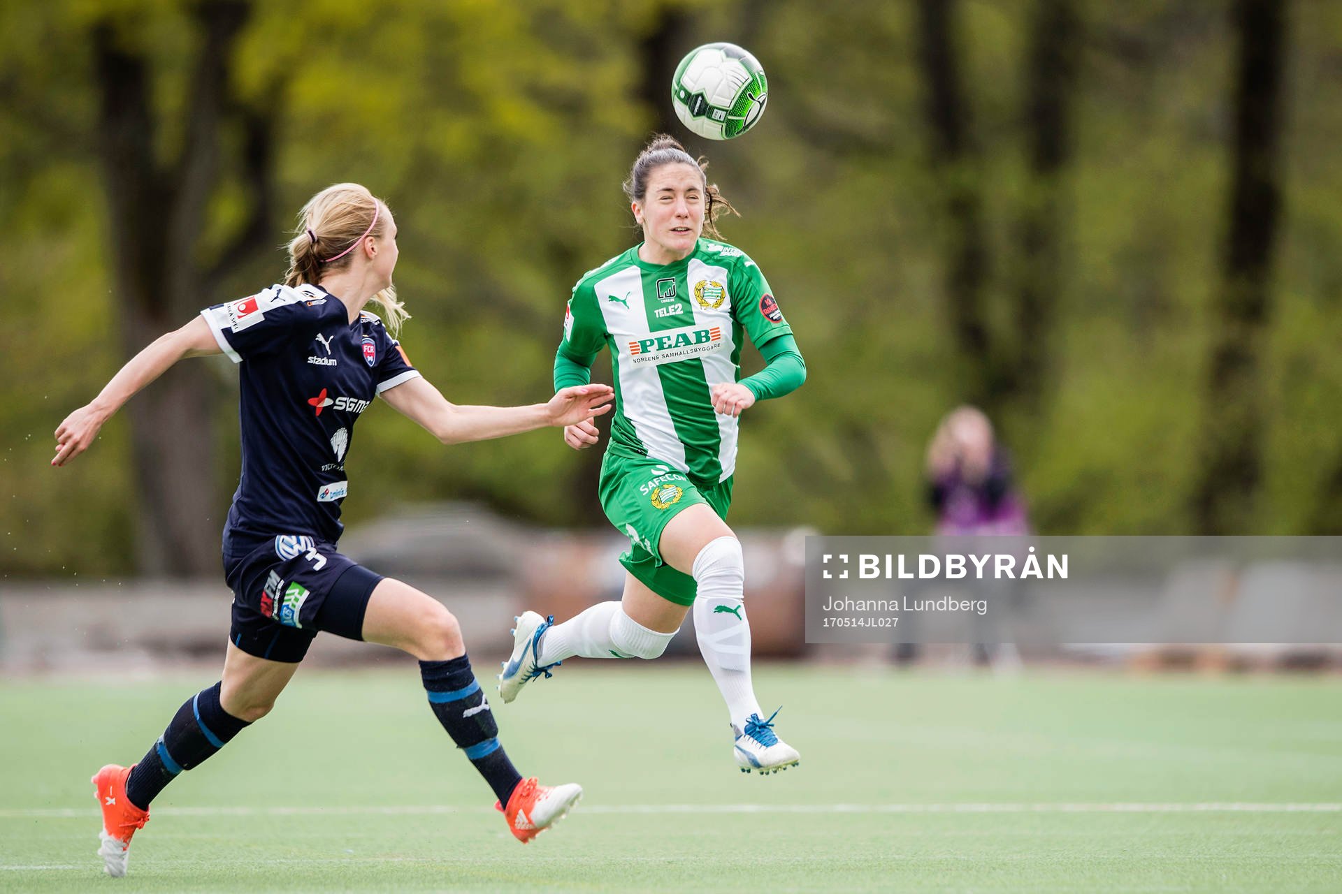 Rosengårds Amanda Ilestedt och Hammarbys Alma Nygren