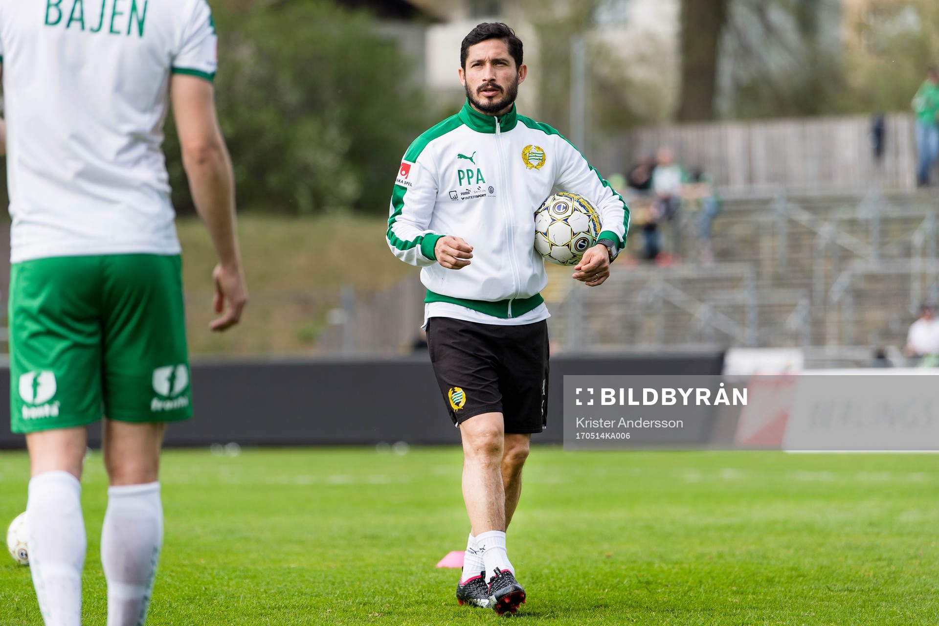 Hammarbys assisterande tränare Pablo Pinones-Arce före