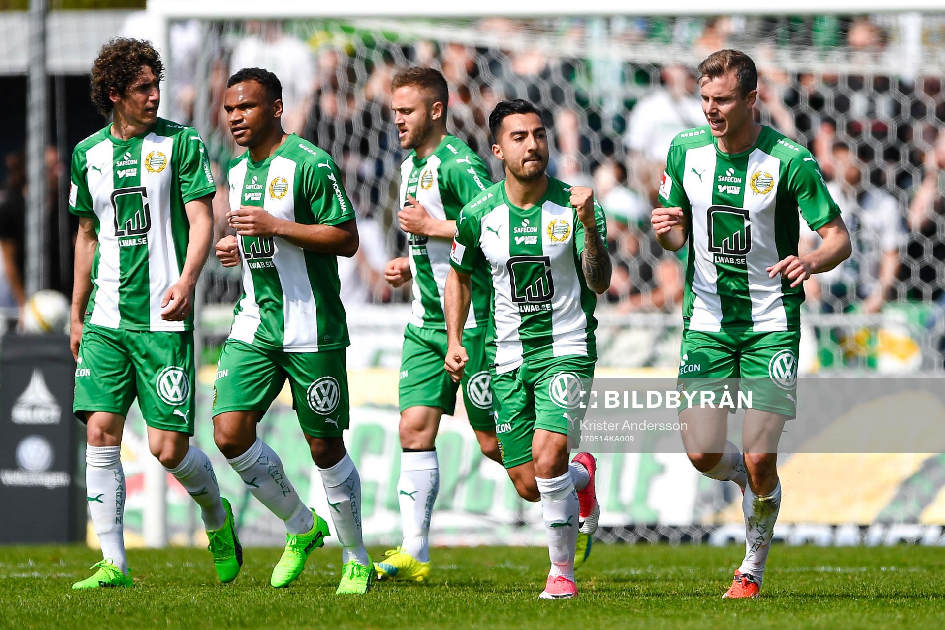 Hammarbys Jiloan Hamad jublar