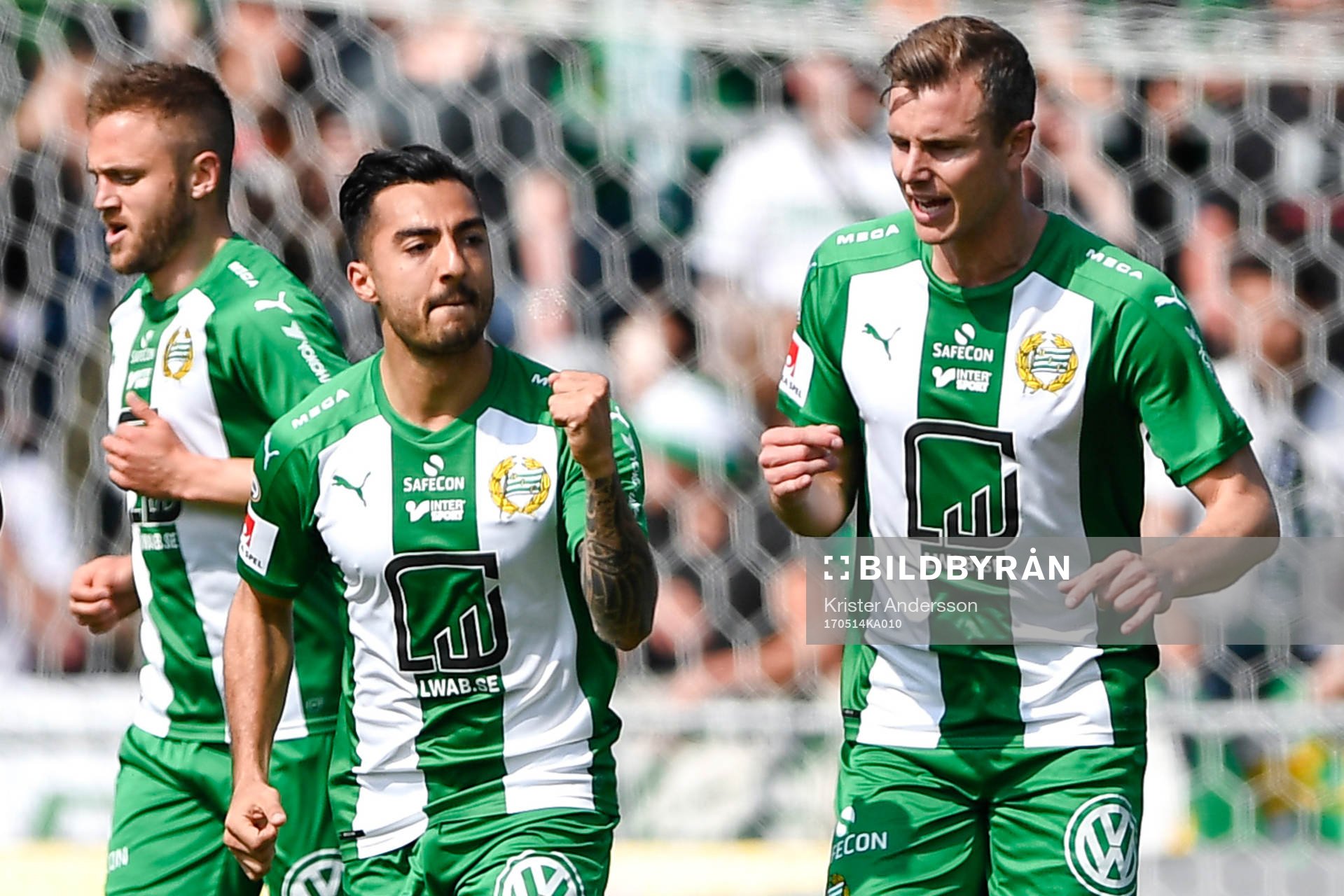Hammarbys Jiloan Hamad jublar
