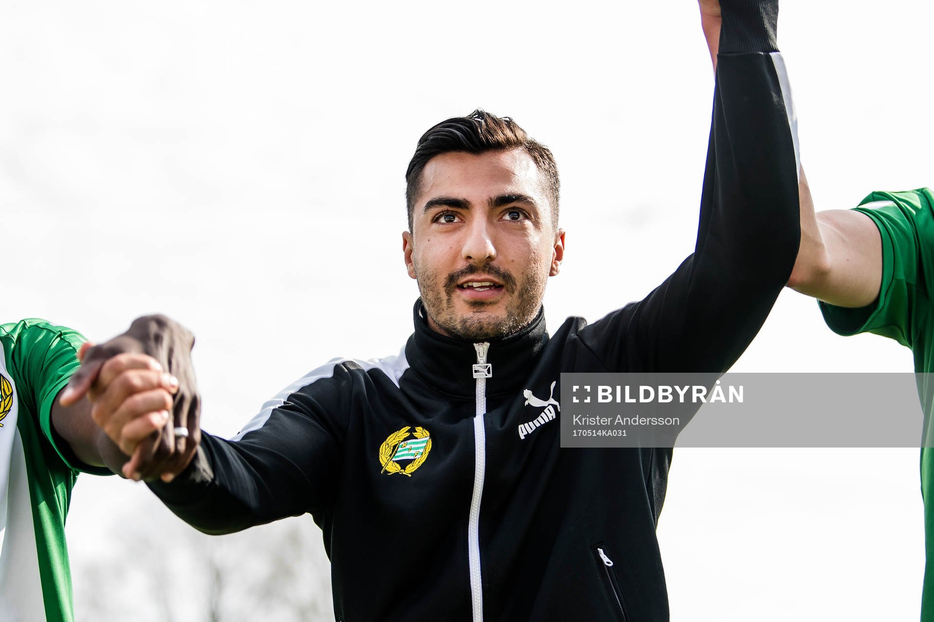 Hammarbys Jiloan Hamad jublar