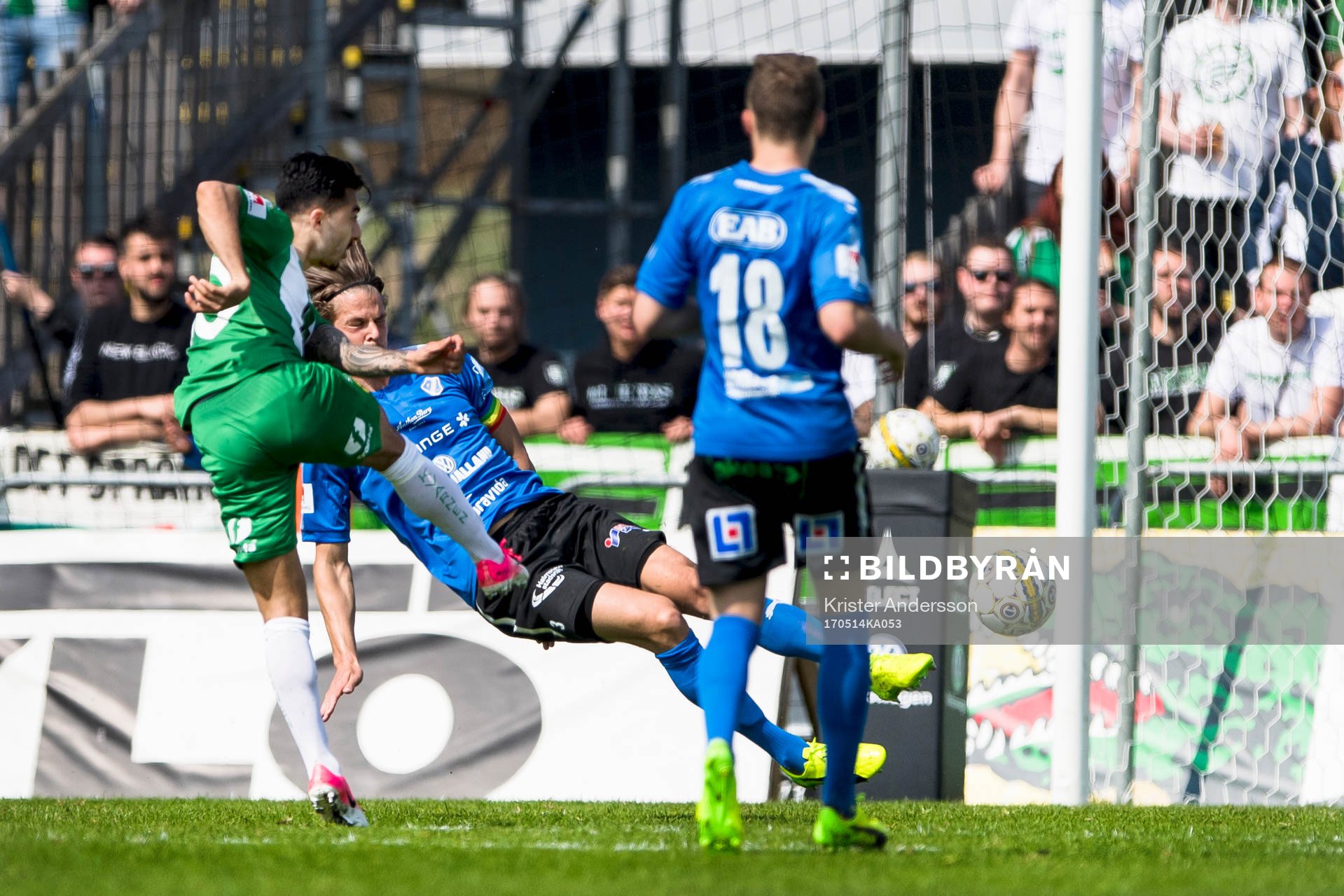 Hammarbys Jiloan Hamad gör 0-2