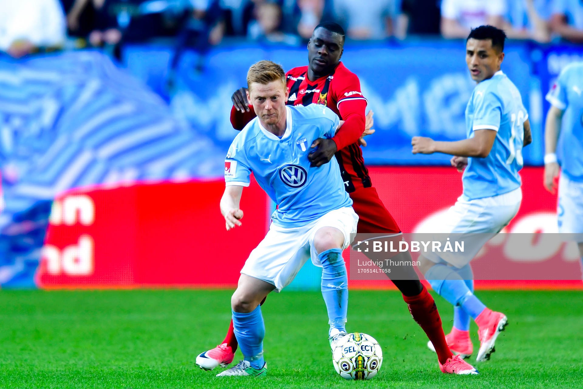 Malmö FFs Anders Christiansen och Östersunds Ronald
