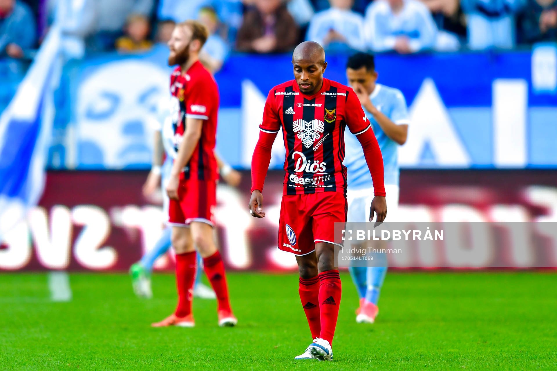 Östersunds Fouad Bachirou deppar