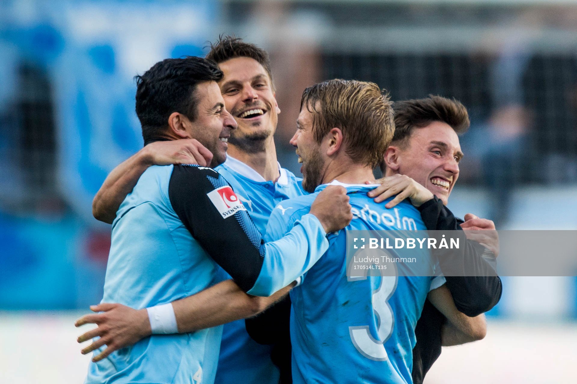 Malmö FFs Behrang Safari, Markus Rosenberg, Anton