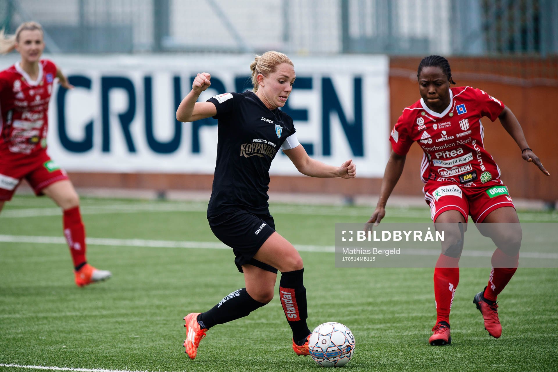 Göteborgs Elin Rubensson och Piteås Faith Ikidi