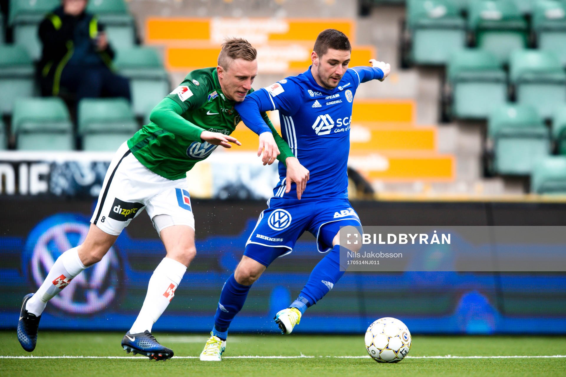 Sundsvalls Kristinn Freyr Sigurdsson och Jönköpings