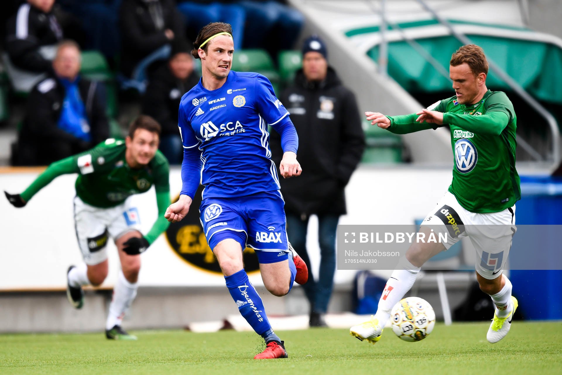 Sundsvalls Linus Hallenius och Jönköpings Stian Aasmundsen