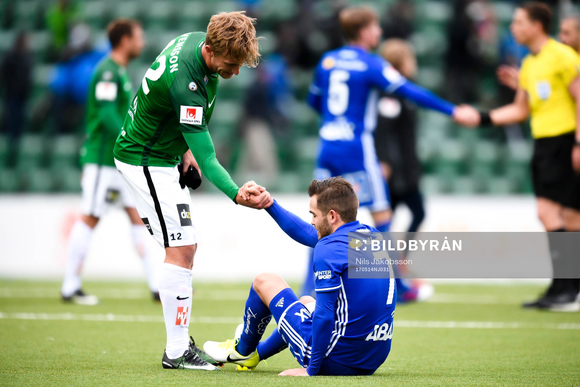 Jönköpings Jesper Svensson och Sundsvalls Kristinn
