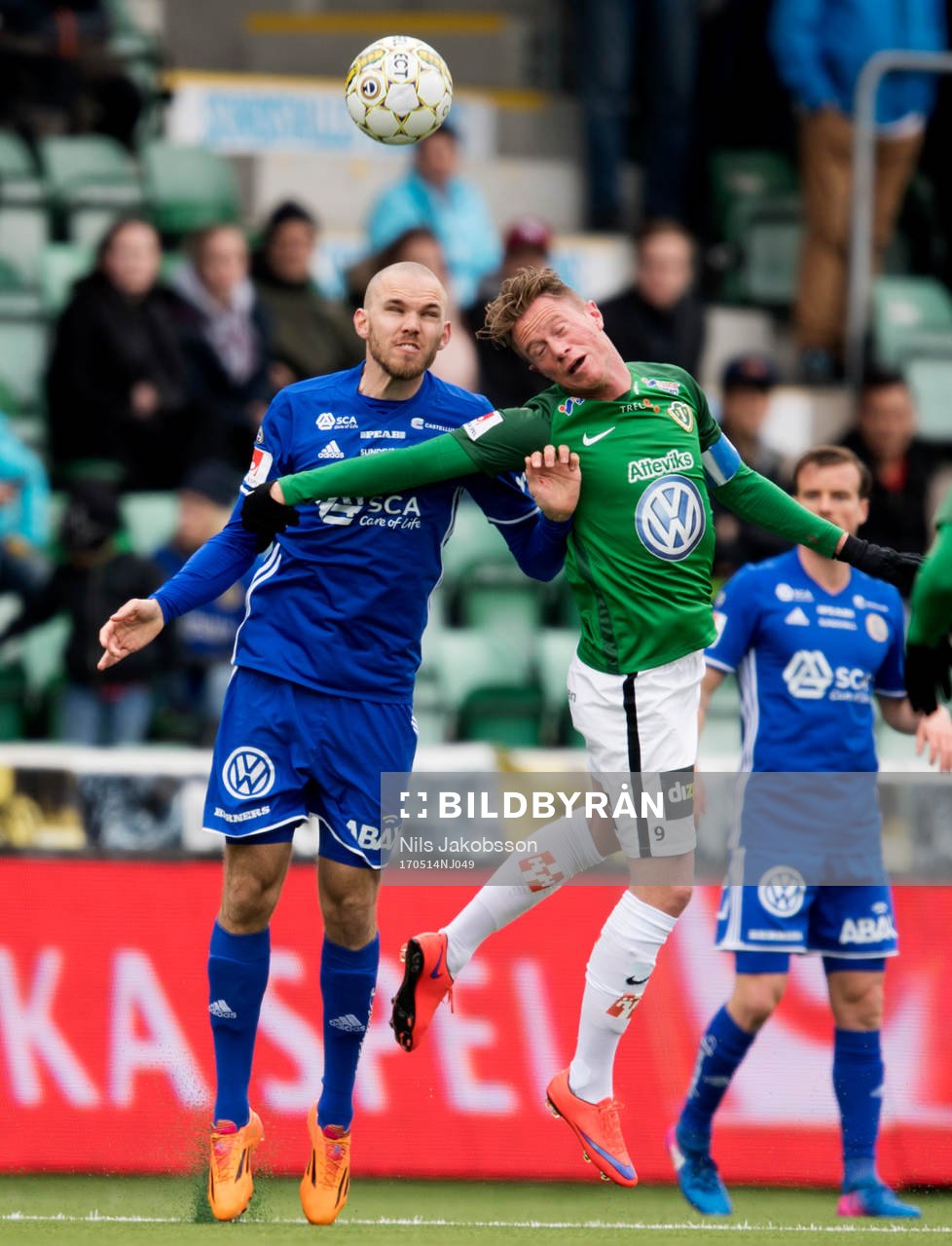 Sundsvalls Marcus Danielson och Jönköpings Tommy Thelin