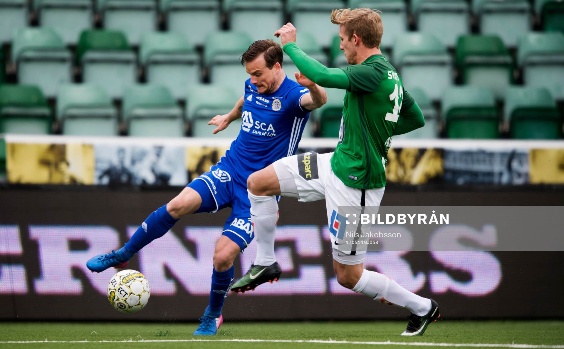 Sundsvalls Eric Larsson och Jönköpings Jesper Svensson