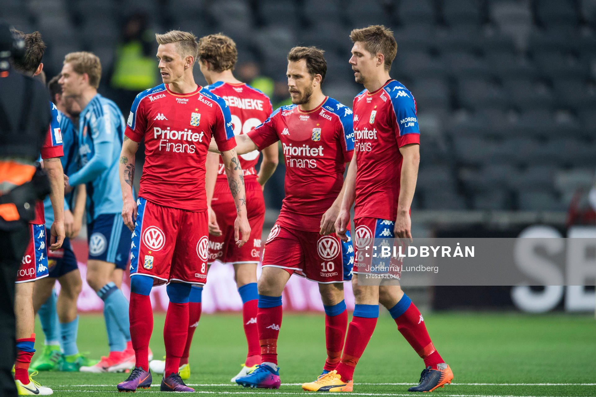 IFK Göteborgs Sören Rieks, Tobias Hysen, Mikael Boman