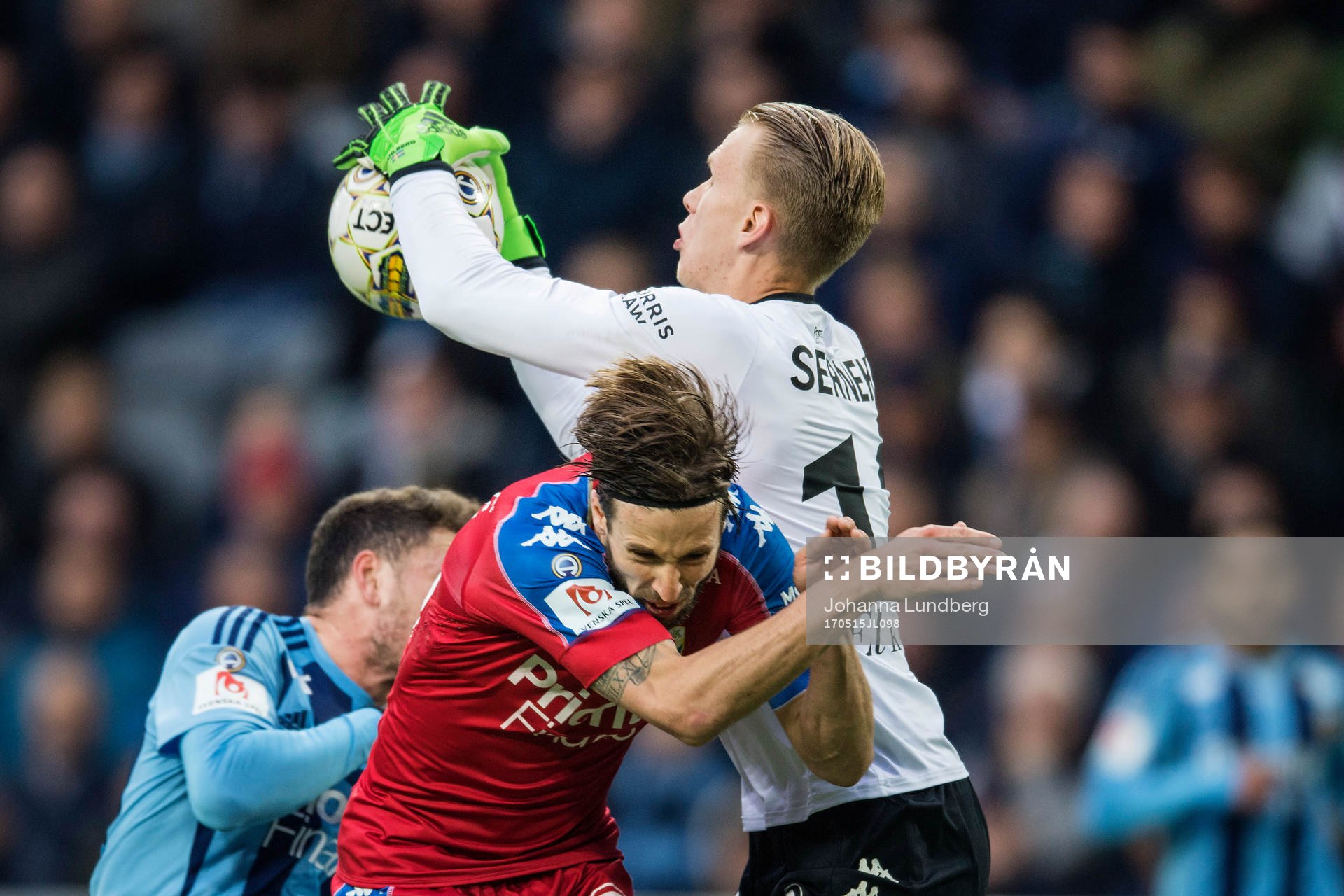 IFK Göteborgs målvakt Pontus Dahlberg och Mattias
