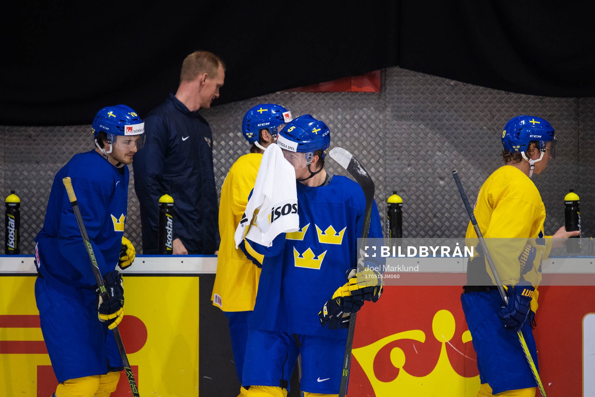 Dennis Everberg, Philip Holm och Nicklas Bäckström på
