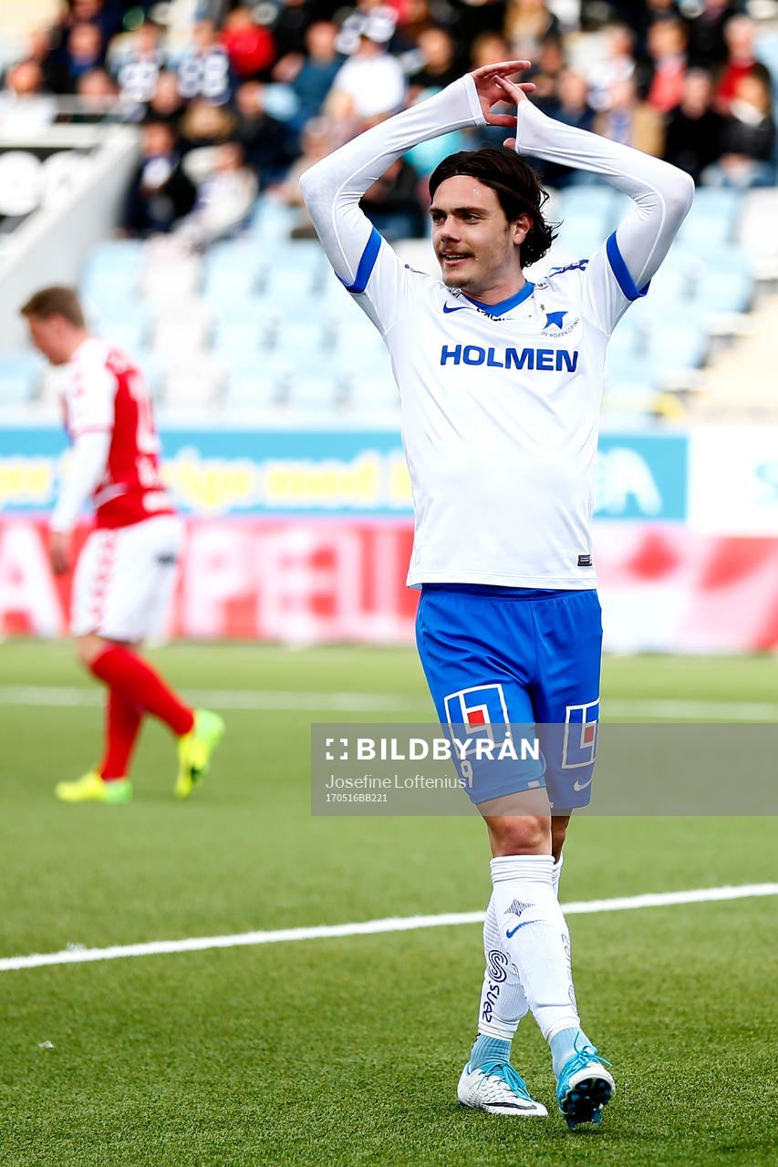 Norrköpings David Moberg Karlsson deppar