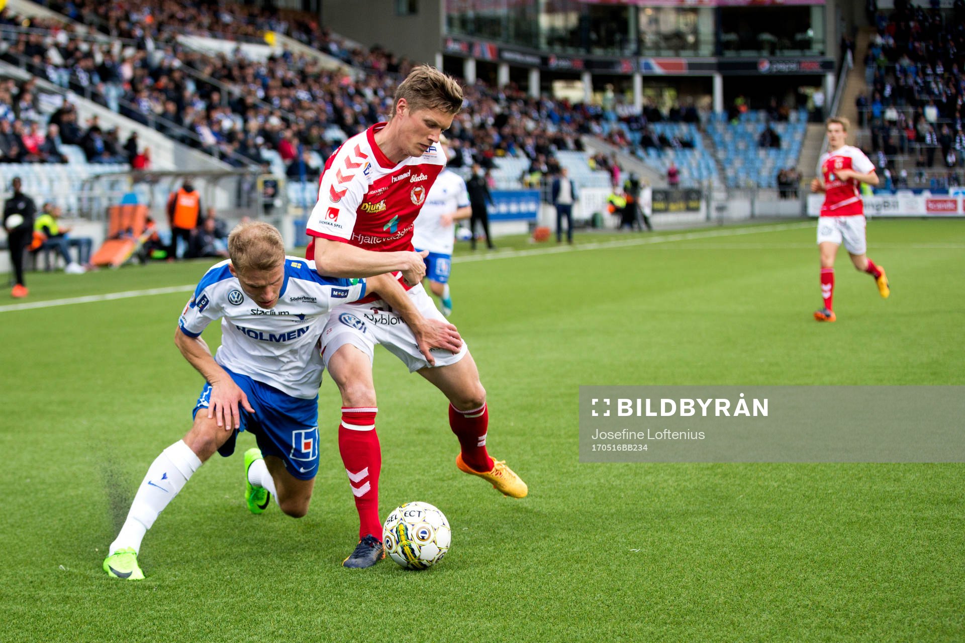 Norrköpings Sebastian Andersson och Kalmars Viktor Elm