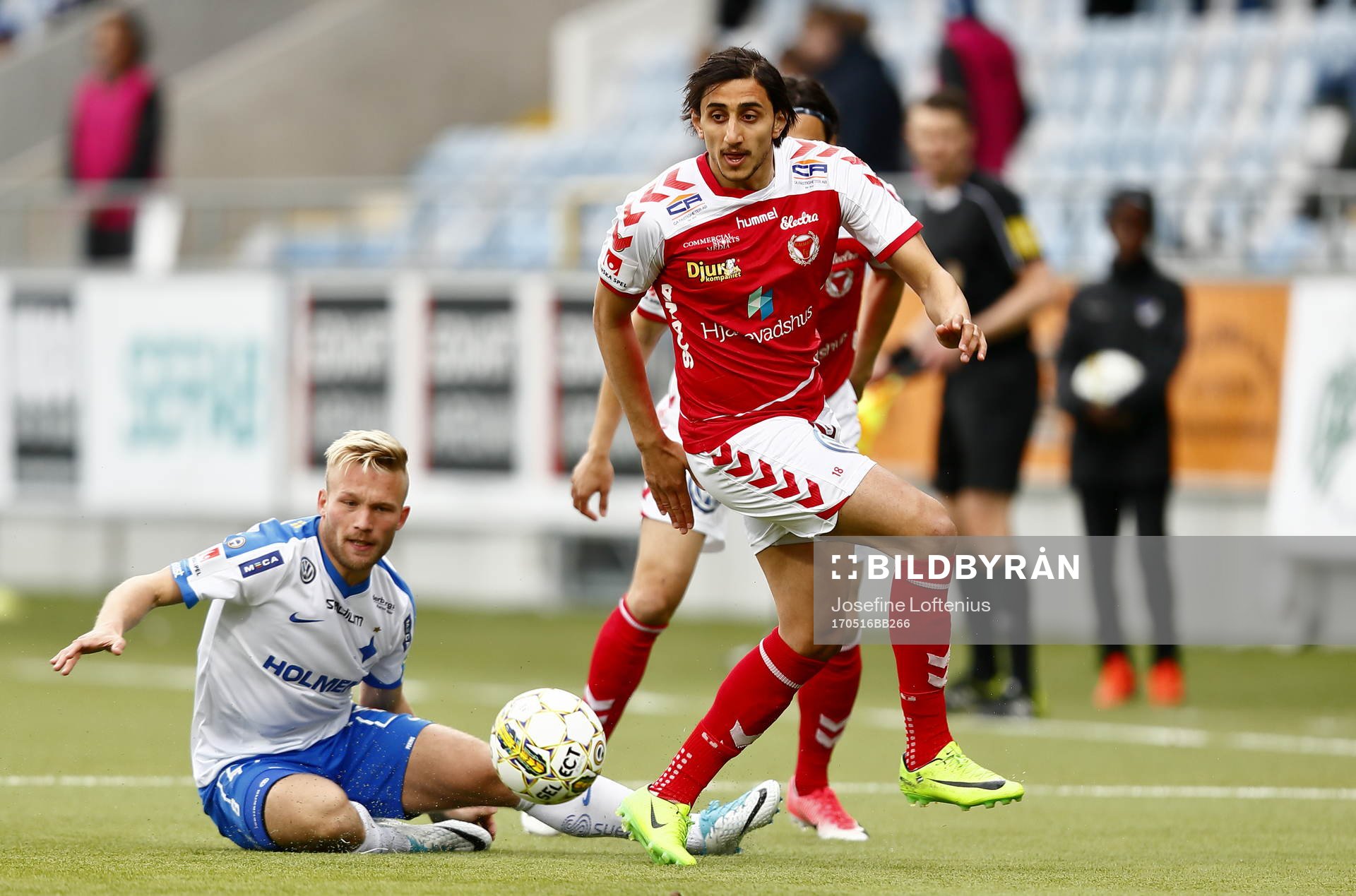 Norrköpings Nicklas Bärkroth och Kalmars Mahmoud Eid