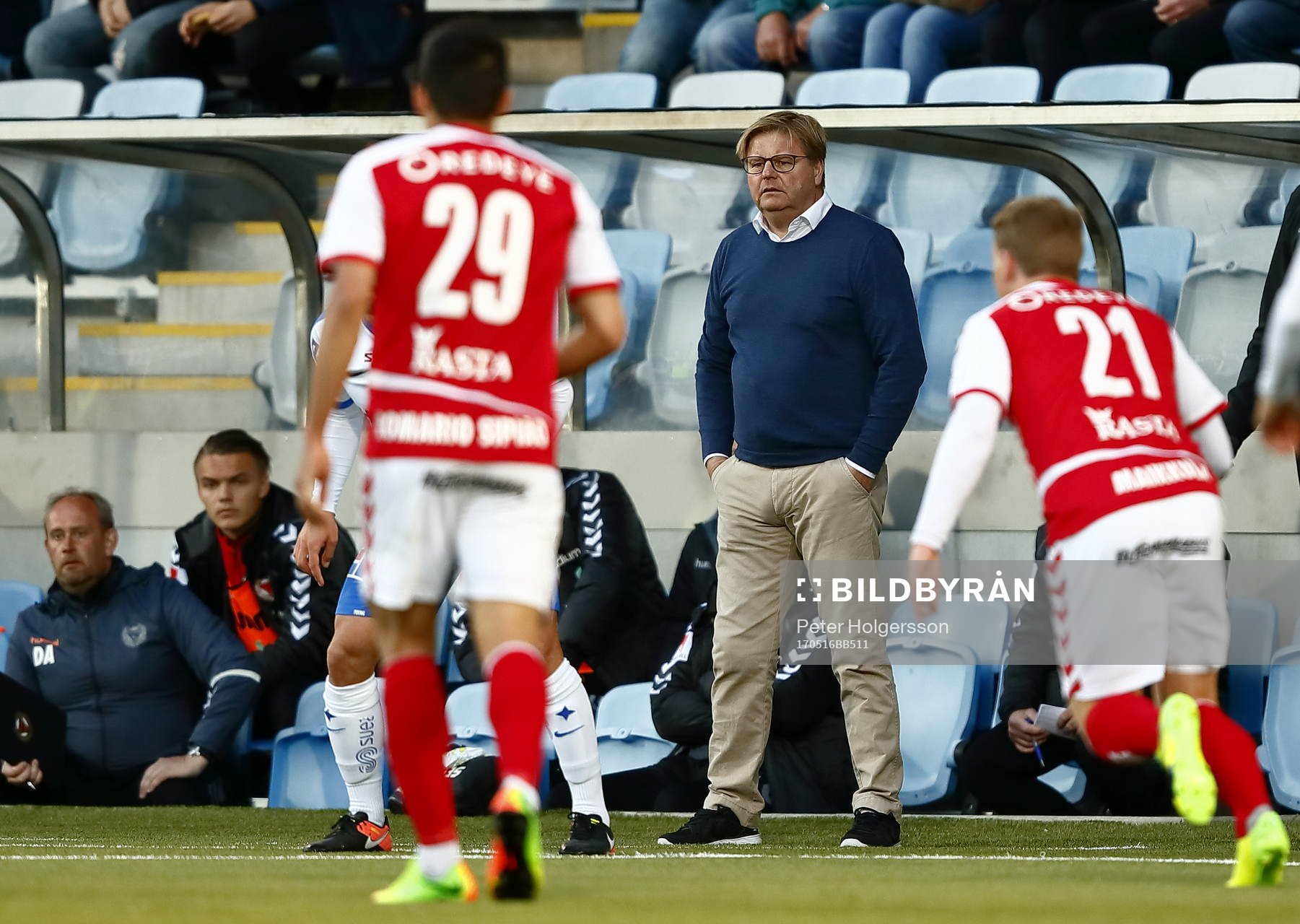 Kalmars tränare Peter Swärdh