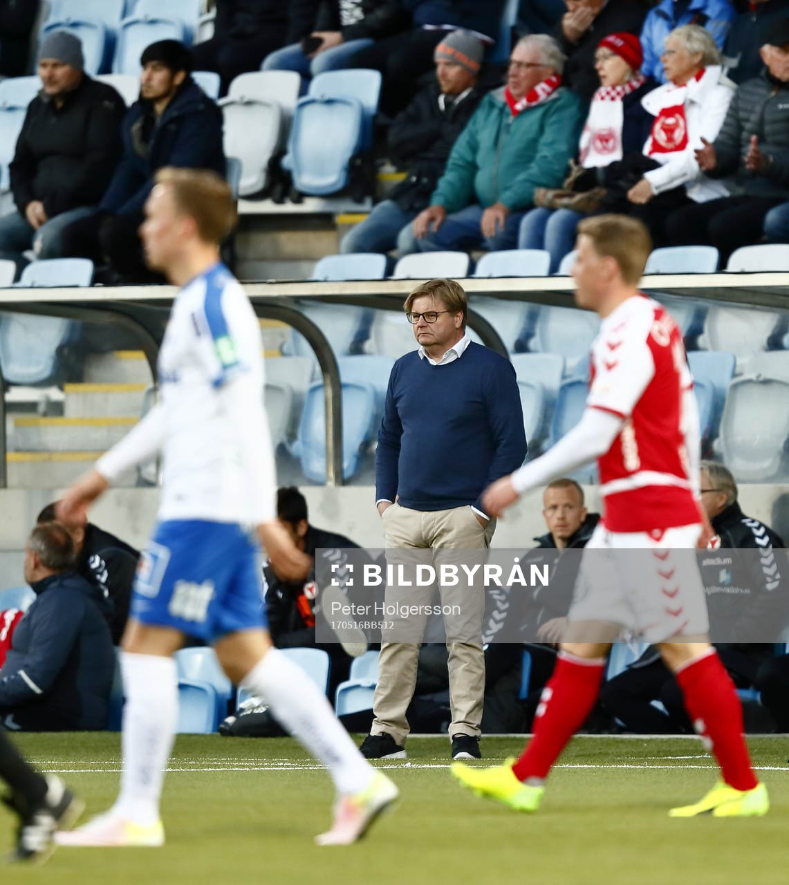 Kalmars tränare Peter Swärdh
