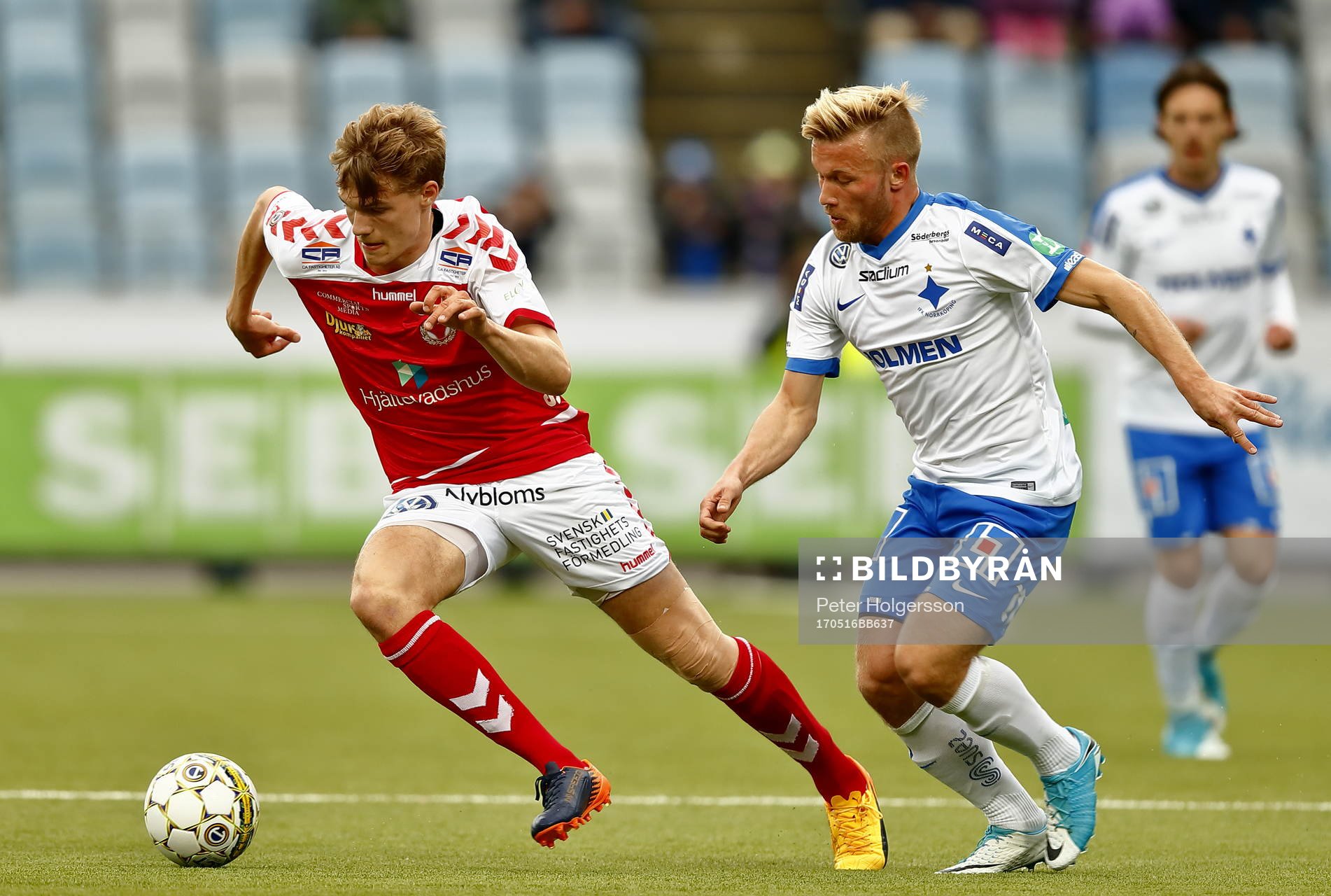 Kalmars Svante Ingelsson och Norrköpings Niclas Eliasson