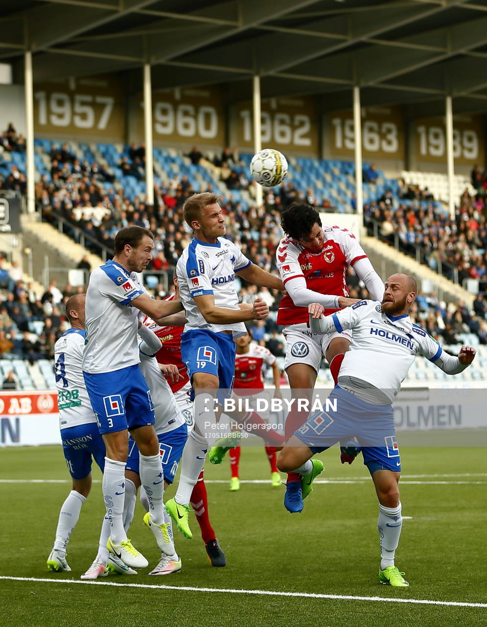Norrköpings Jón Gudni Fjóluson, Sebastian Andersson,
