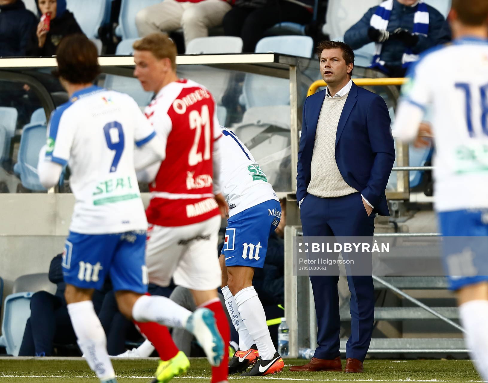Norrköpings tränare Jens Gustafsson