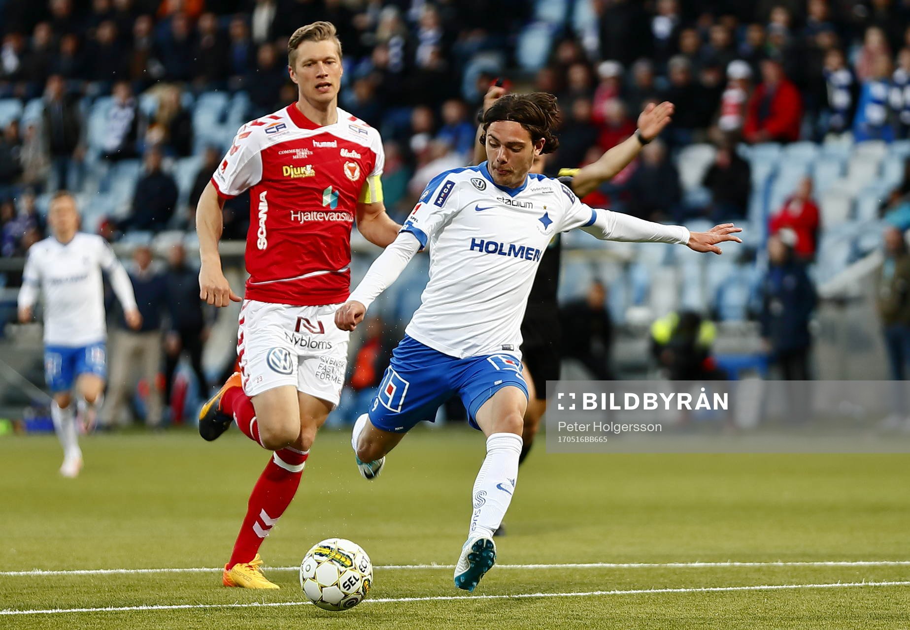 Kalmars Viktor Elm och Norrköpings David Moberg Karlsson