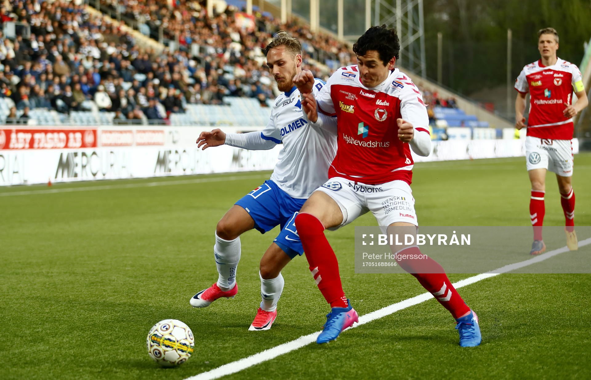 Norrköpings Linus Wahlqvist och Kalmars Marko Biskupovic