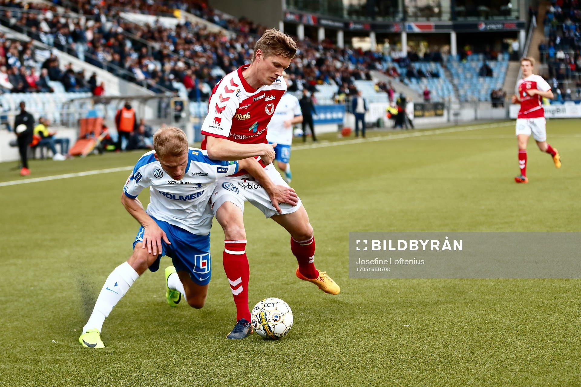 Norrköpings Sebastian Andersson och Kalmars Viktor Elm