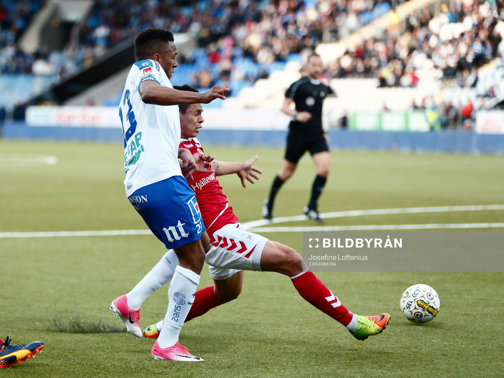 Norrköpings Niclas Eliasson och Kalmars Romario Pereira
