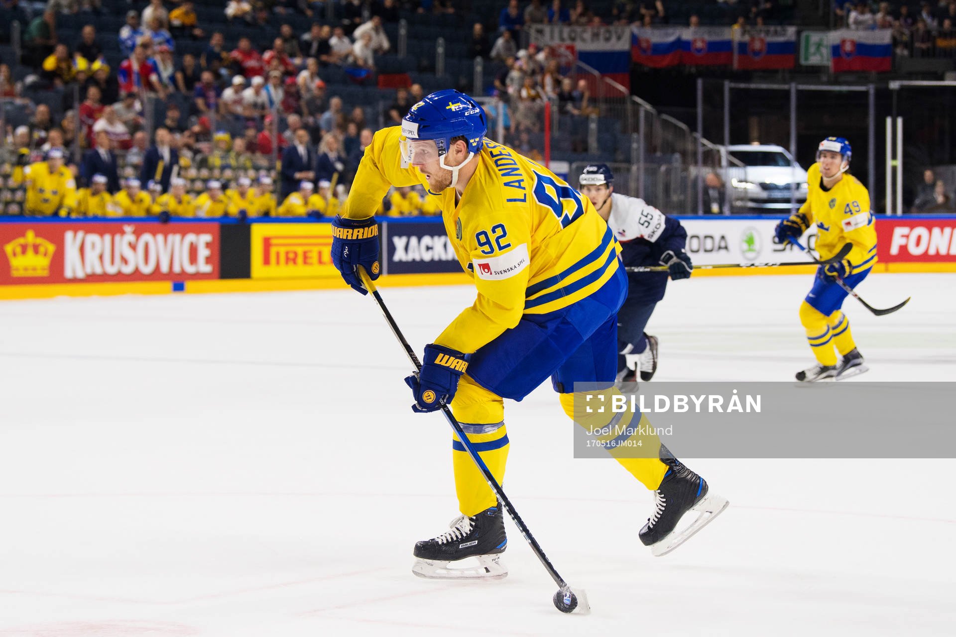 Sveriges Gabriel Landeskog