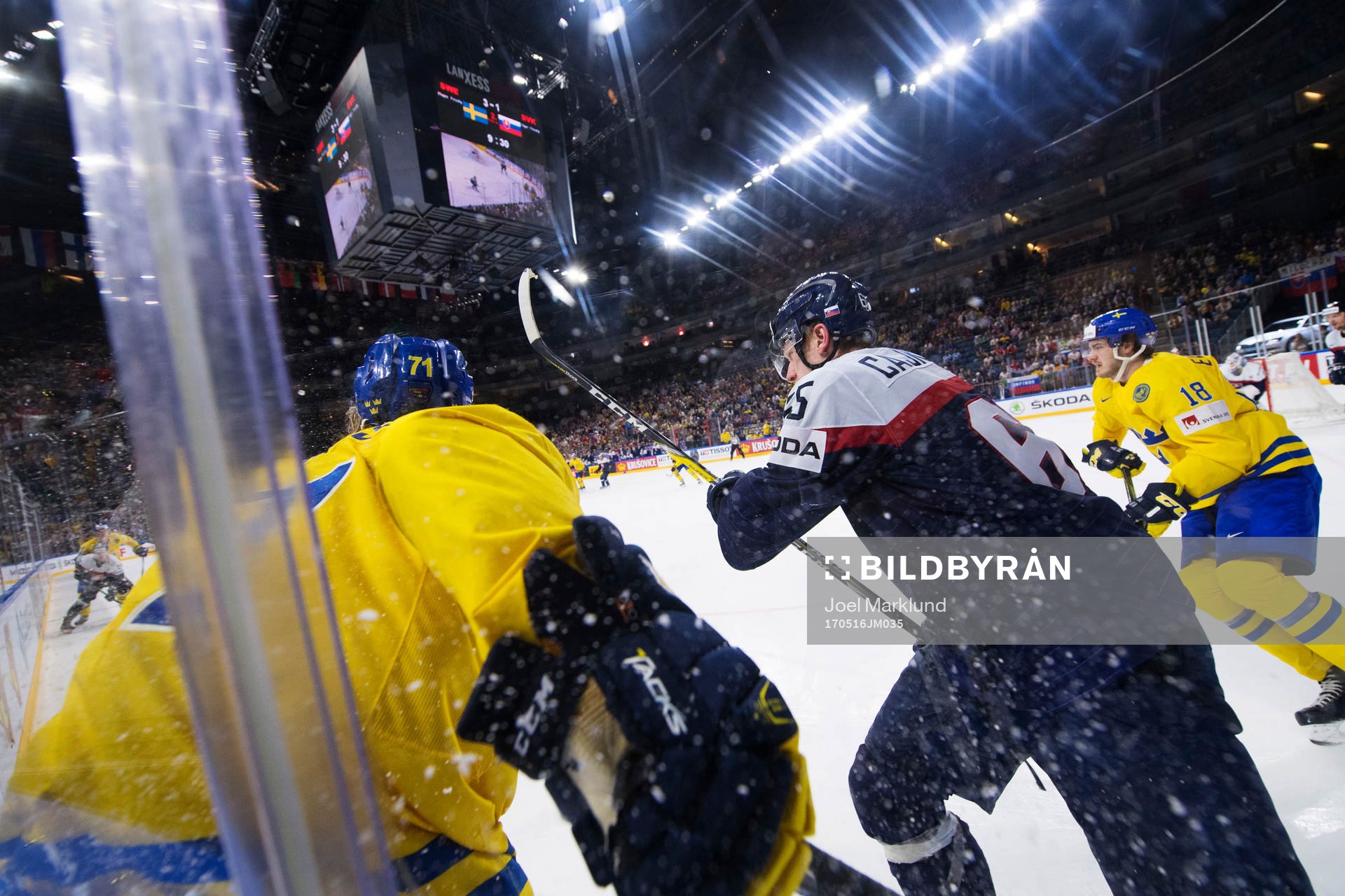 Sveriges William Karlsson och Dennis Everberg och