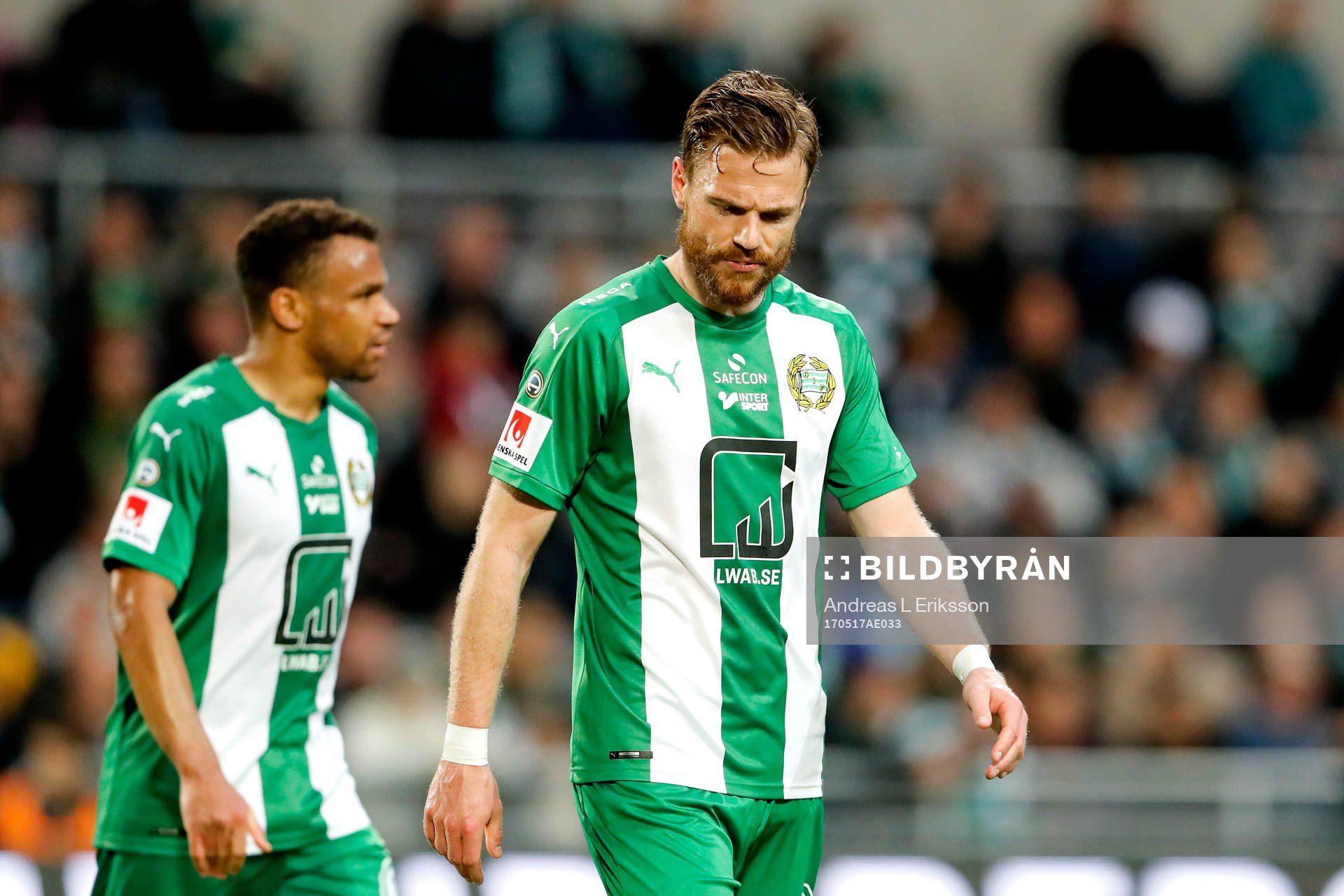Hammarbys Arnór Smárason deppar