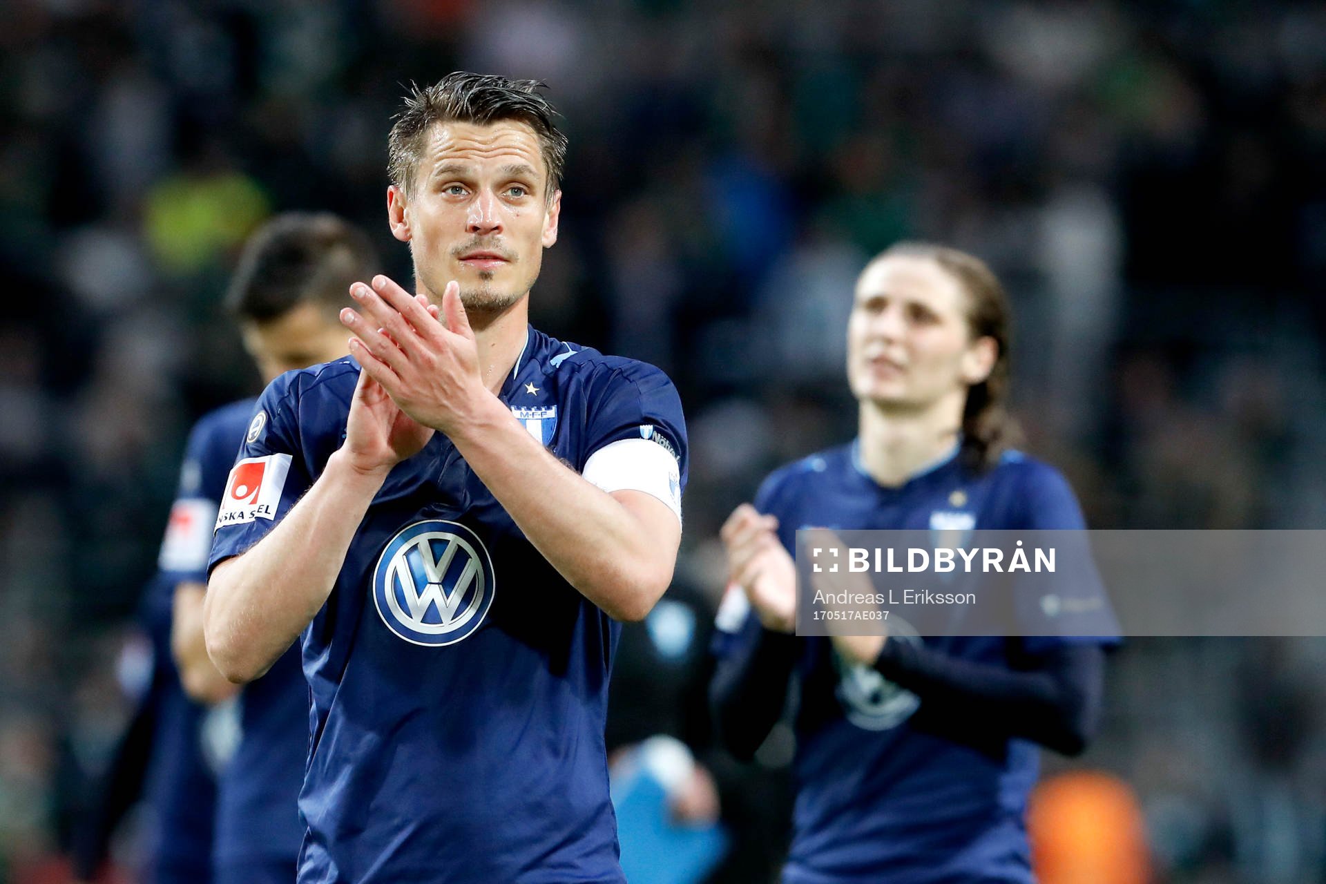 Malmö FFs Markus Rosenberg deppar