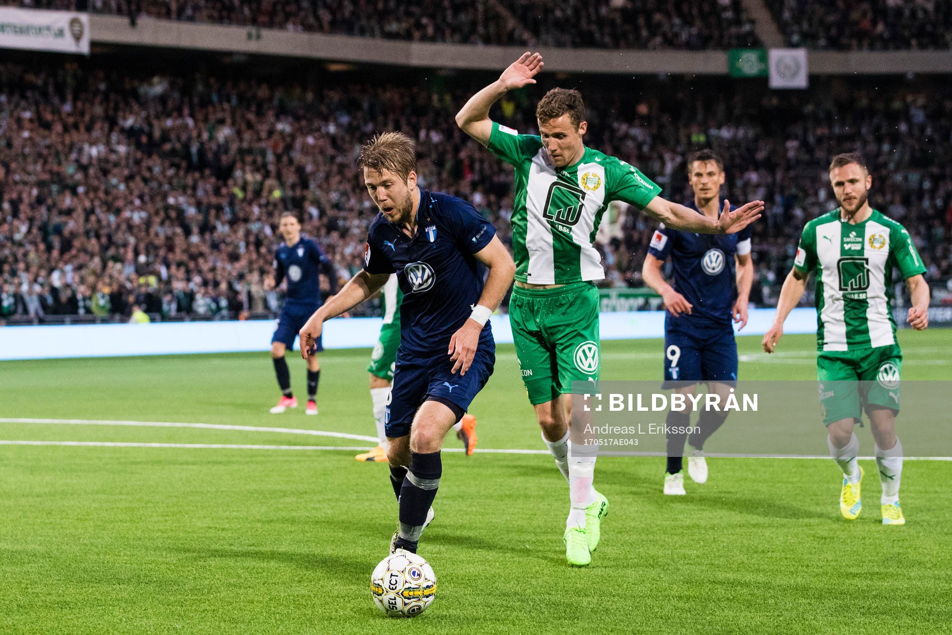 Malmö FFs Anton Tinnerholm steget före Hammarbys Fredrik