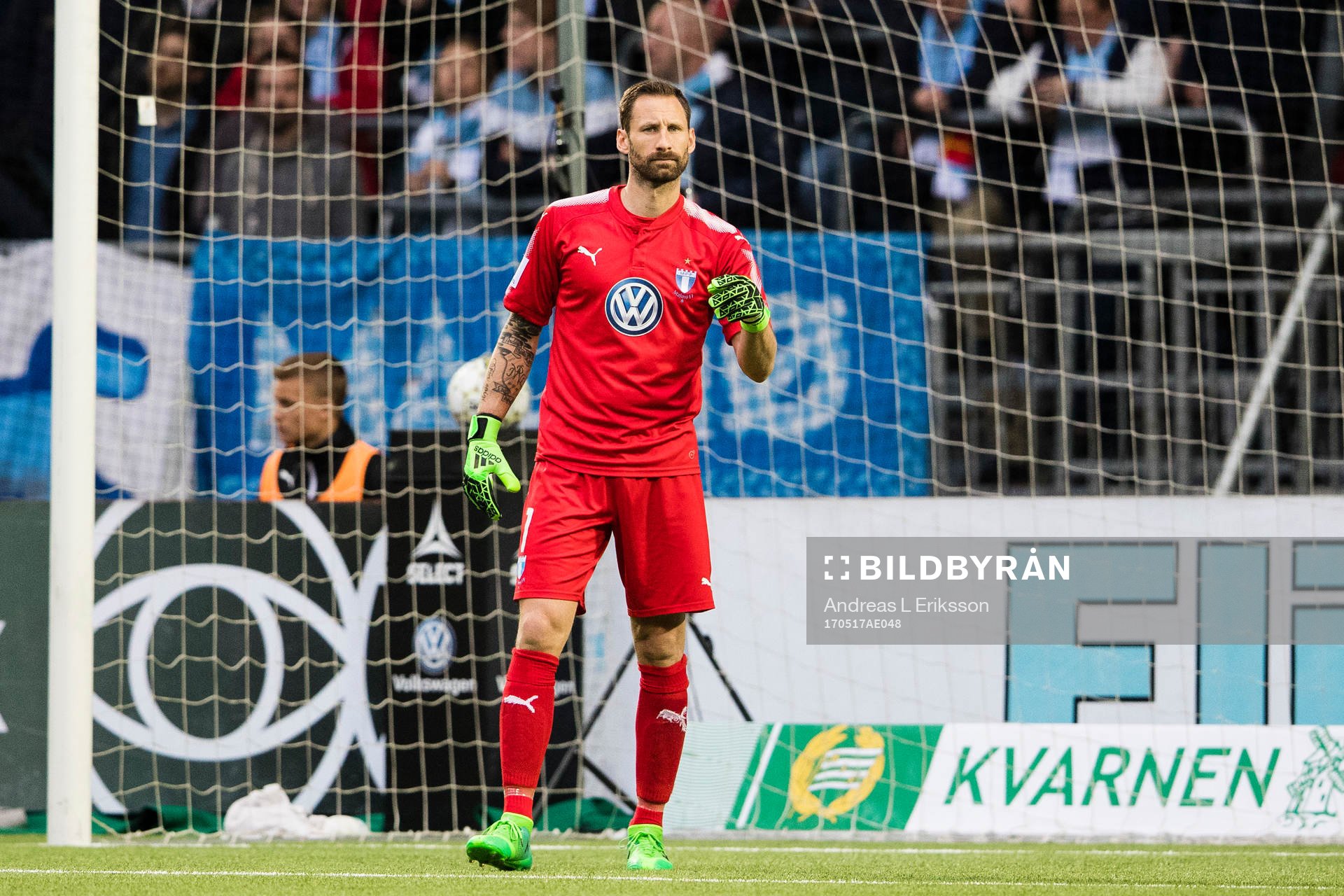 Malmö FFs målvakt Johan Wiland