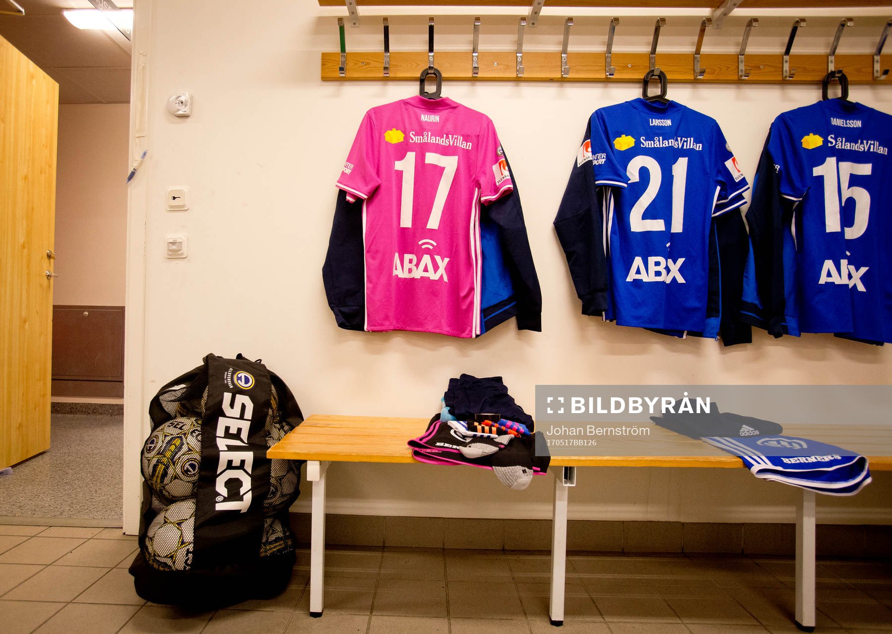 Sundsvalls målvakt Tommy Naurins matchtröja