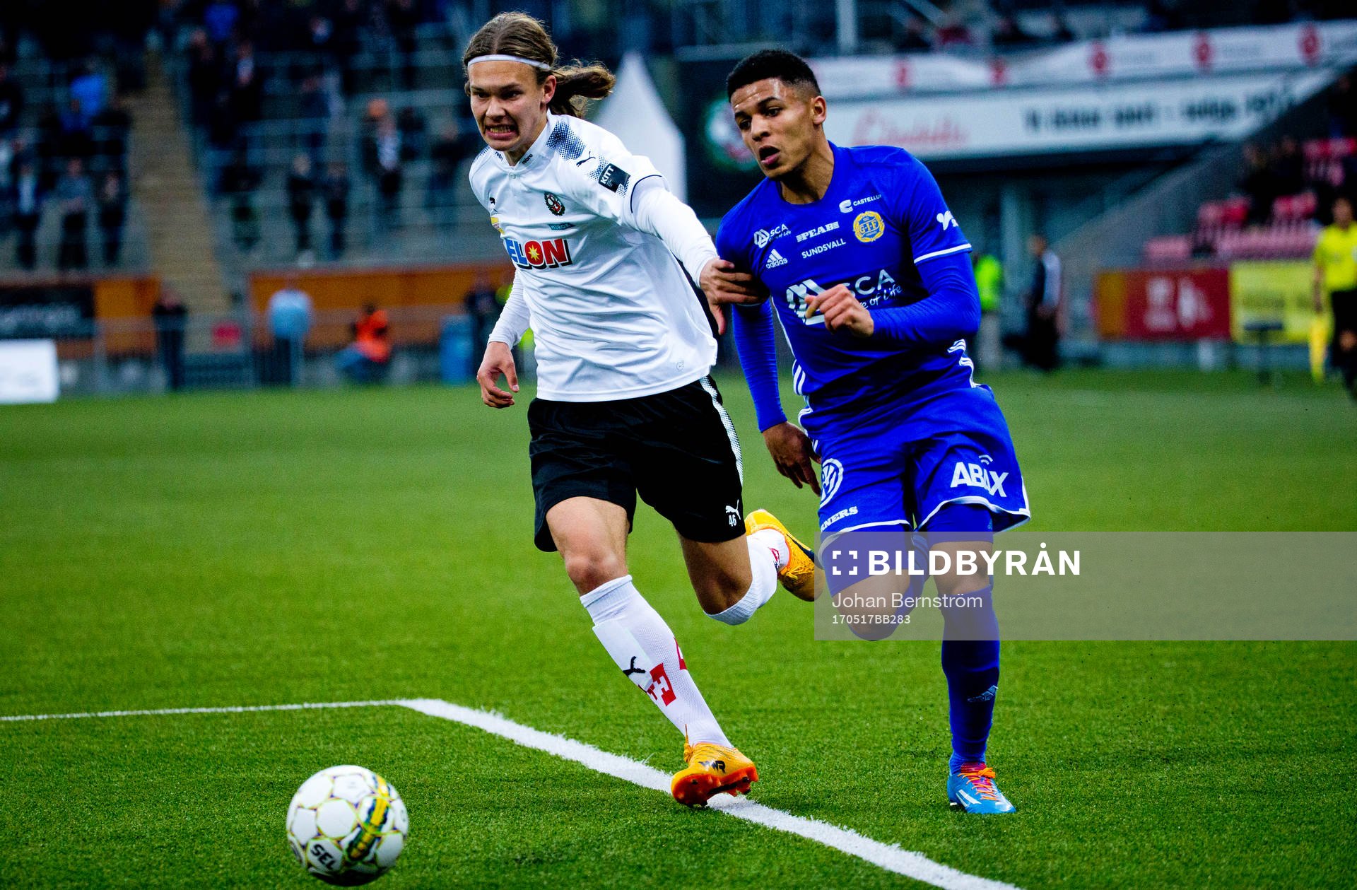 Örebros Arvid Brorsson och Sundsvalls Romain Gall