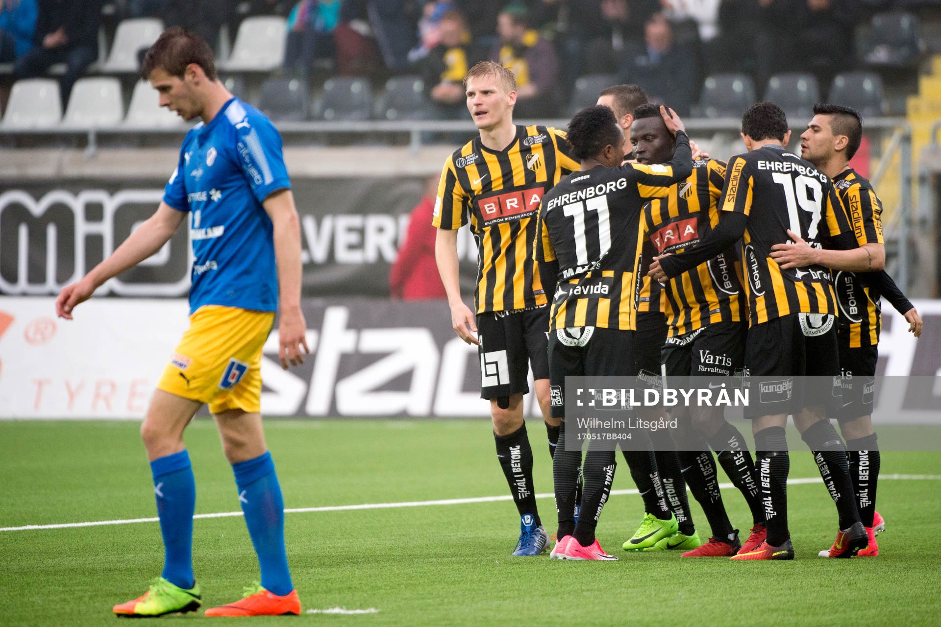 En Halmstadsspelare deppar