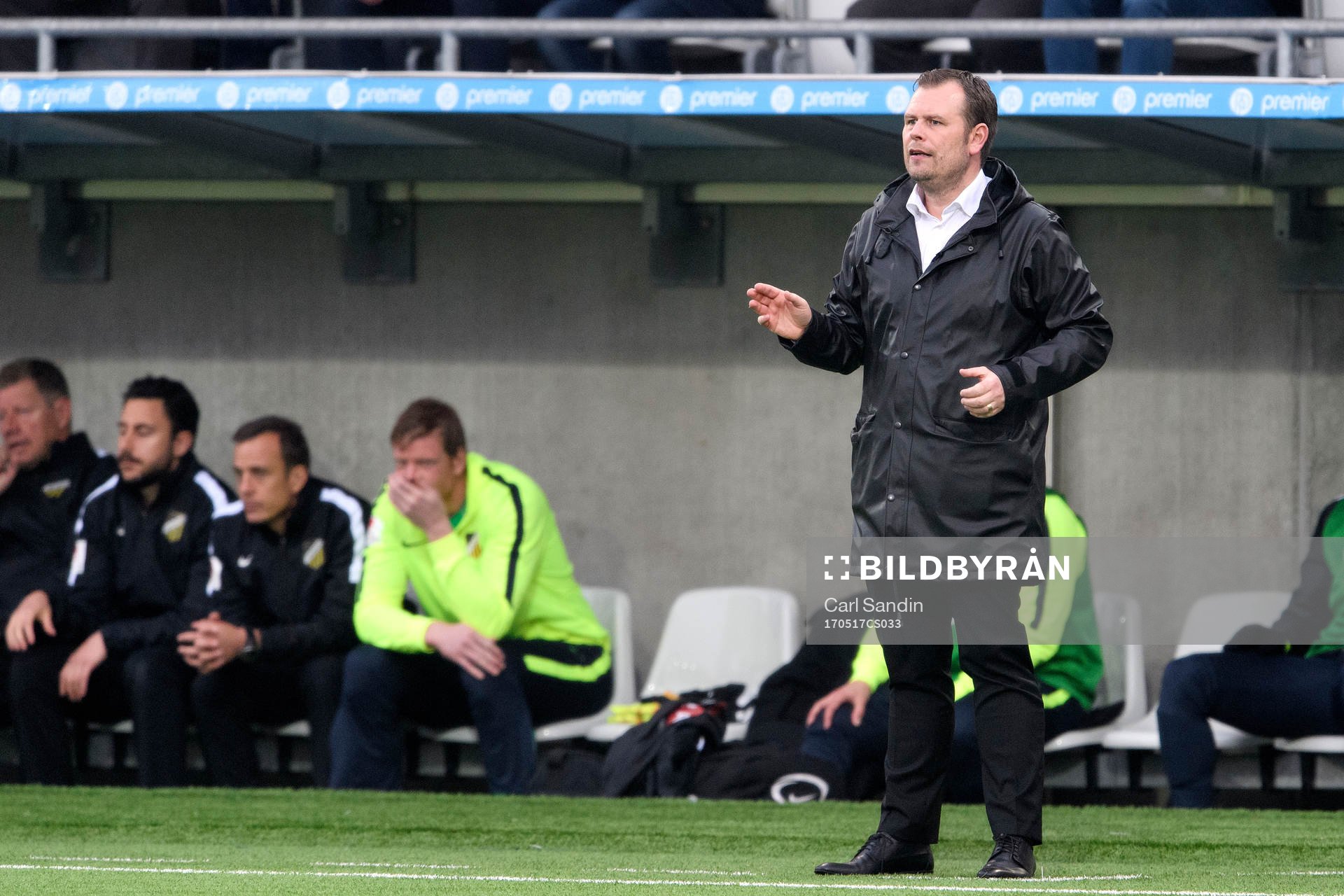 Häckens tränare Mikael Stahre