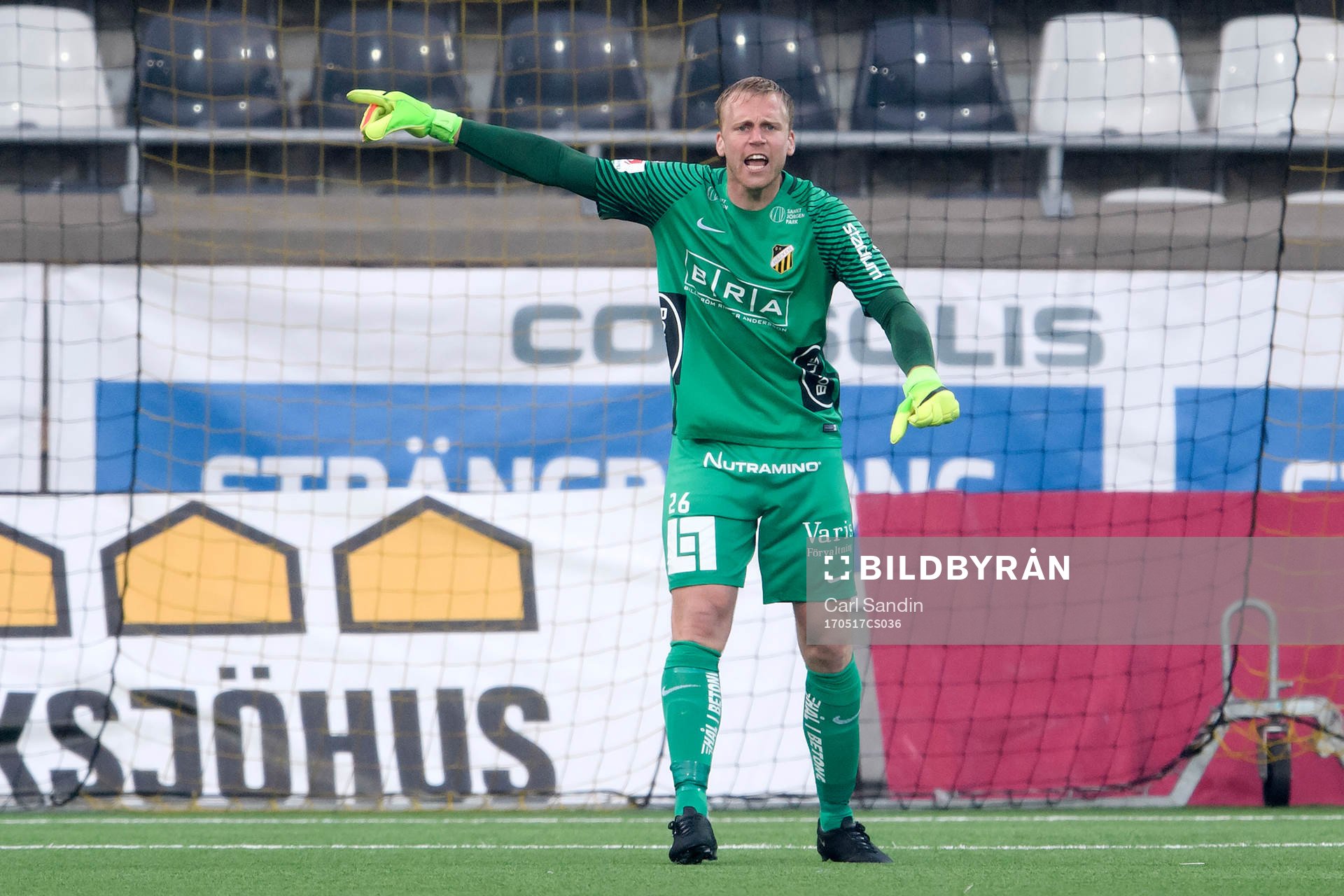 Häckens målvakt Peter Abrahamsson