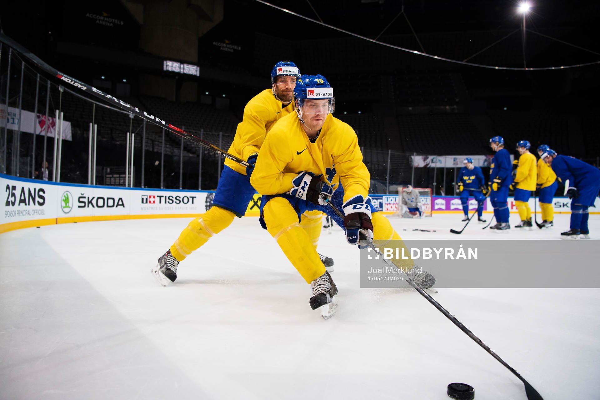Joel Lundqvist och Oscar Lindberg på Sveriges