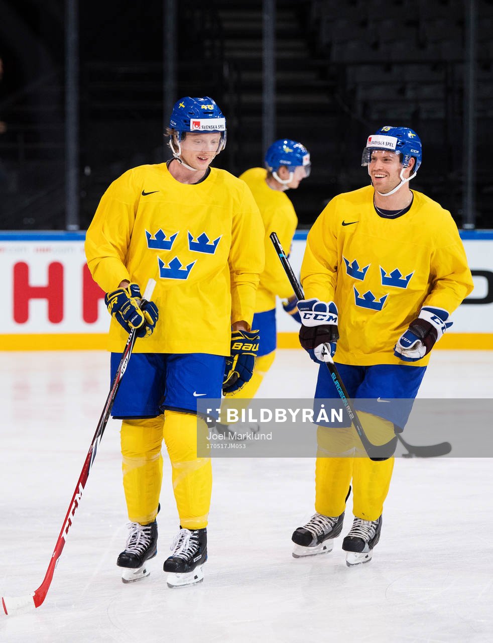 Carl Klingberg och Oscar Lindberg på Sveriges
