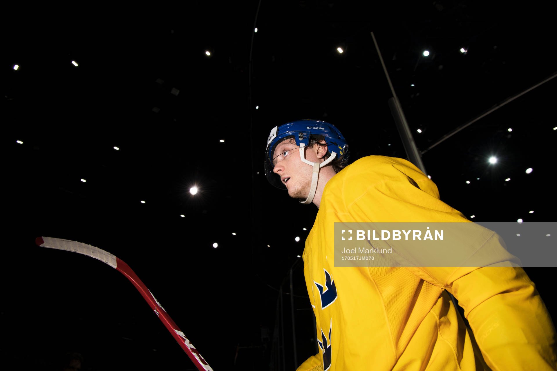 Carl Klingberg lämnar Sveriges ishockeylandslags träning
