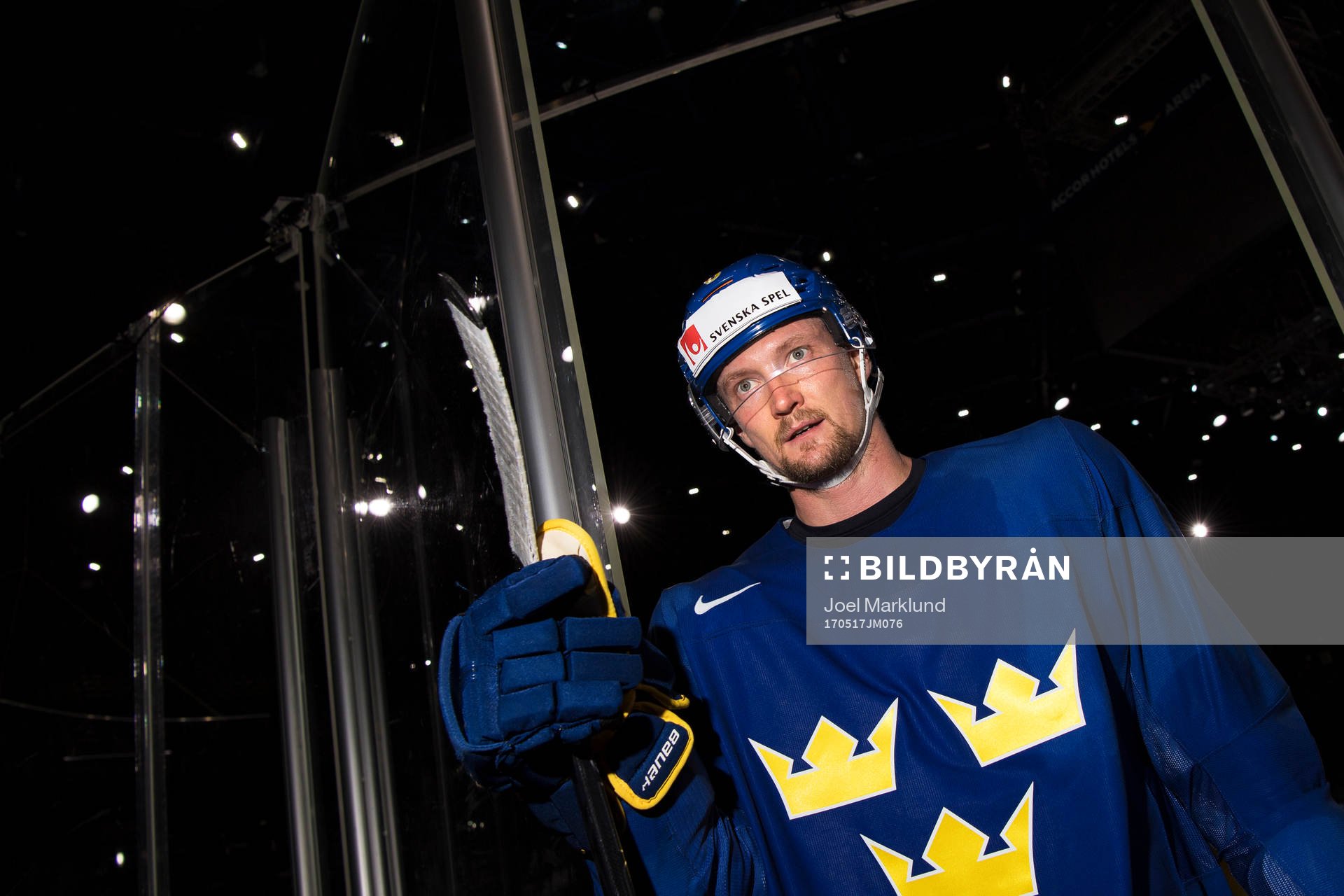 Anton Strålman lämnar Sveriges ishockeylandslags träning