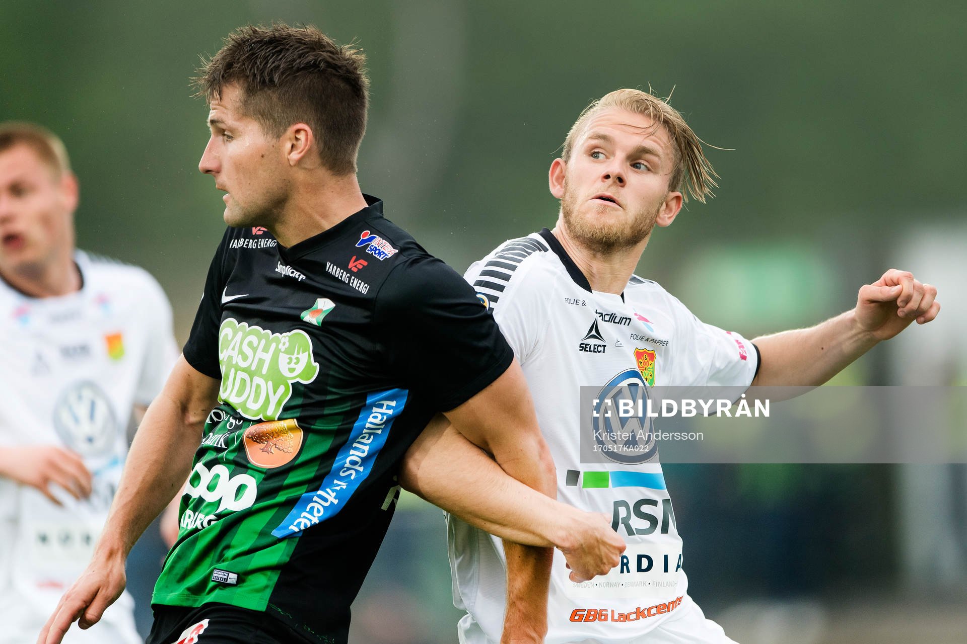 Varbergs Gabriel Altemark-Vanneryr och GAIS Niclas Andersén