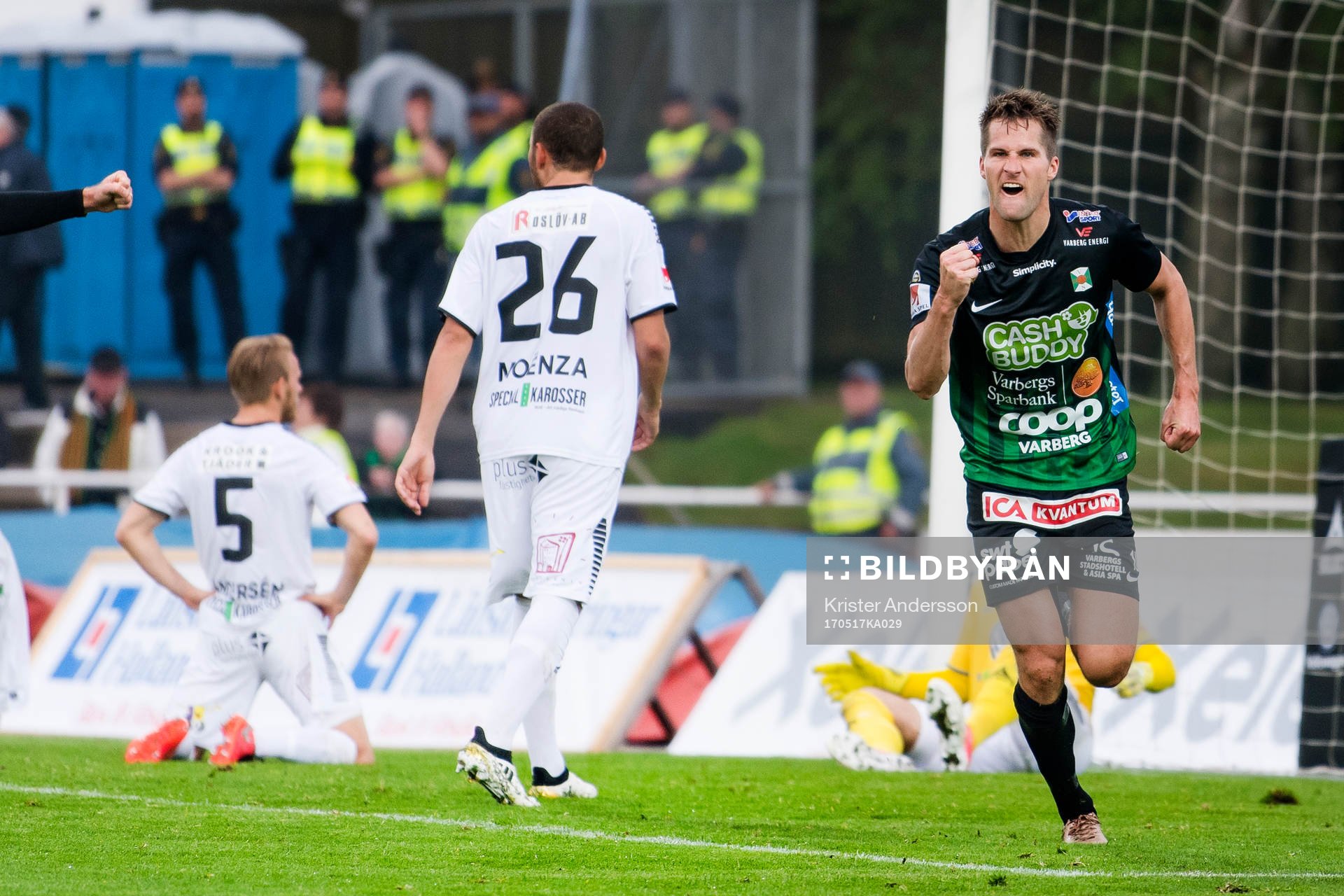Varbergs Gabriel Altemark-Vanneryr jublar