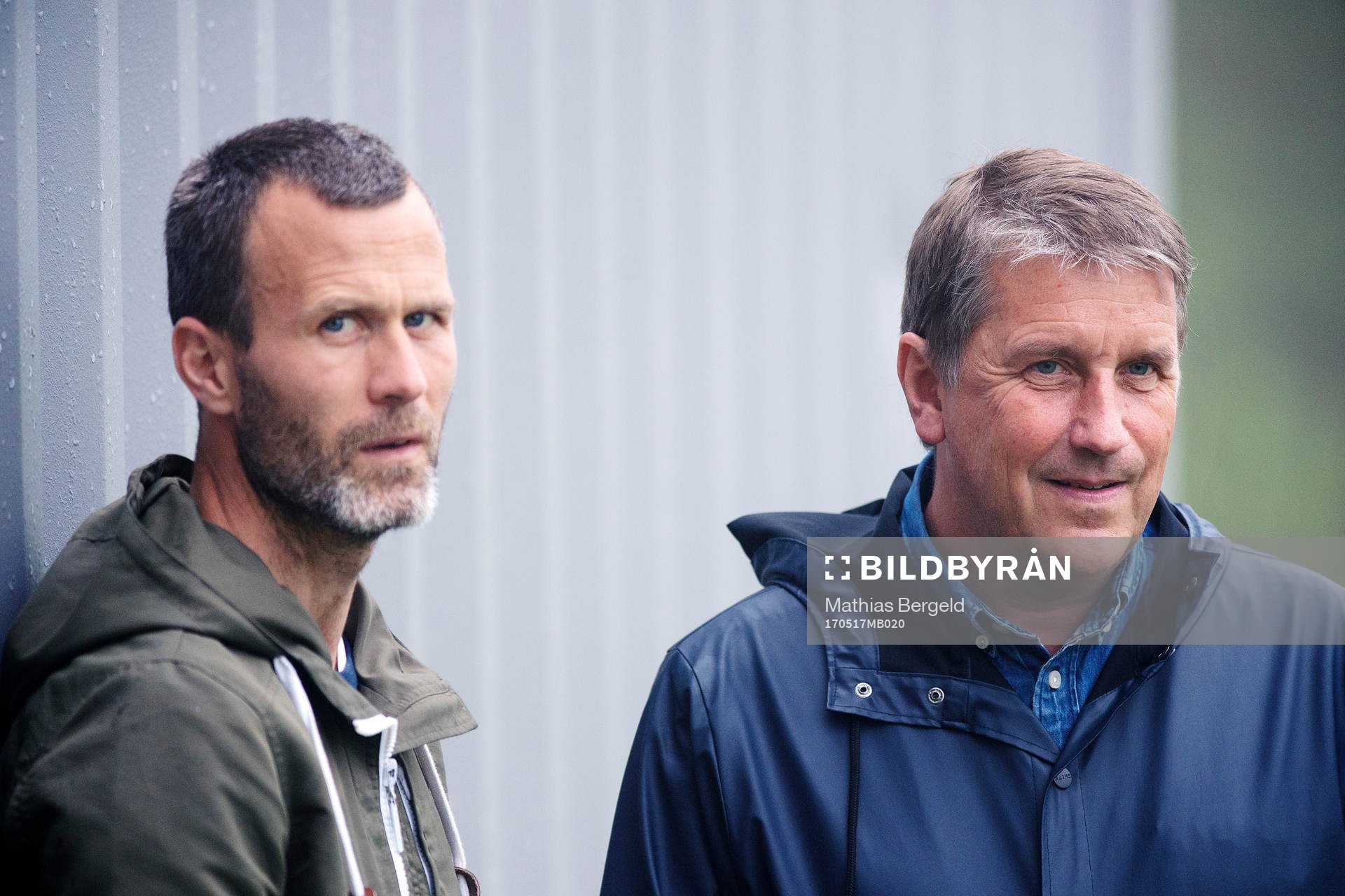 Hjalmar Jonsson och pressansvarige Ulf Jörnvik