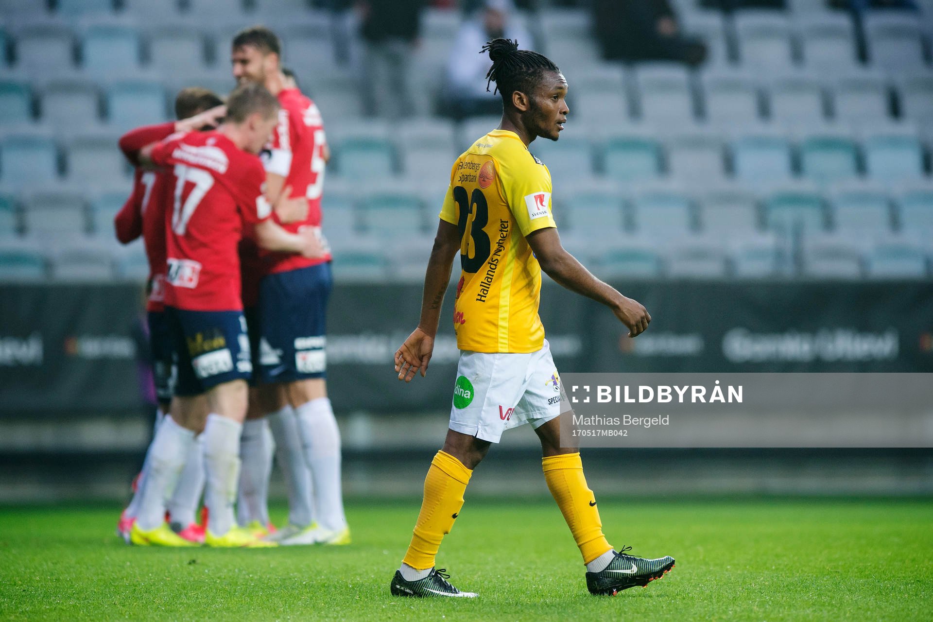 Falkenbergs Enock Kwakwa deppar